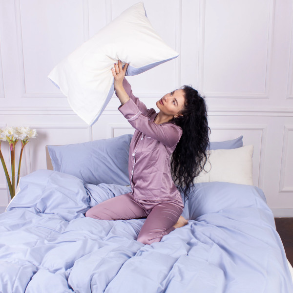 Фото - Наволочка MirSon Сатин 0843 + 0840 Joseph 70х70 см (2200002027977)