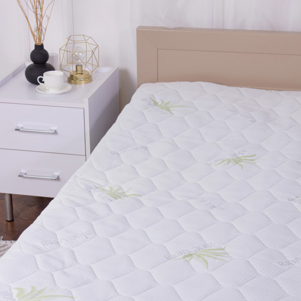 Фото - Наматрасник детский MirSon №1005 Alberto Eco Seasons Aloe Vera 70х130 см (2200001489868)