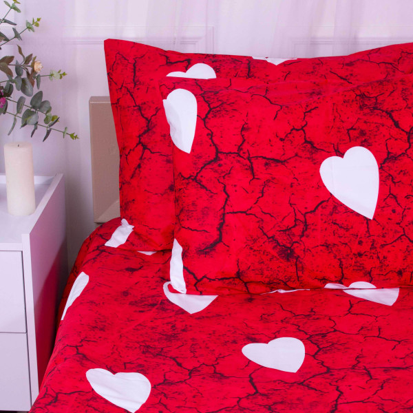 Фото - Комплект постельного белья детский MirSon Сатин 22-1275 Marble heart (2200003570380)