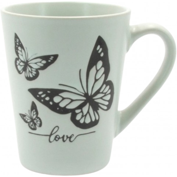 Фото - Чашка Milika Butterfly LoftGreen 330 мл (M0420-KLV8-S145A)