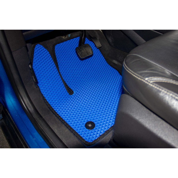 Фото - Коврики ворсовые в салон авто EVAtech Standard для Ford C-Max (C344) (2 clips) 2010-2019 2 поколение Minivan EU черный кант FD12377C5FC2VEB