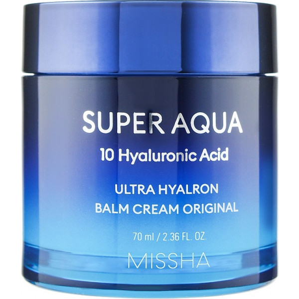 Фото - Крем для лица Missha Super Aqua Ultra Hyalron Balm Cream Oгinal 70 мл (8809643505246)