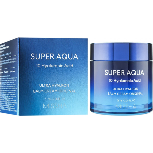 Фото - Крем для лица Missha Super Aqua Ultra Hyalron Balm Cream Oгinal 70 мл (8809643505246)