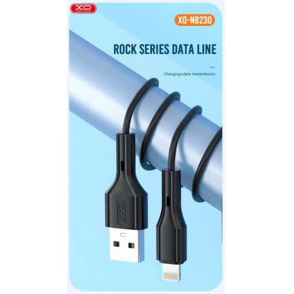 Фото - Кабель синхронизации данных XO USB cable Lightning 1m (NB230 L)