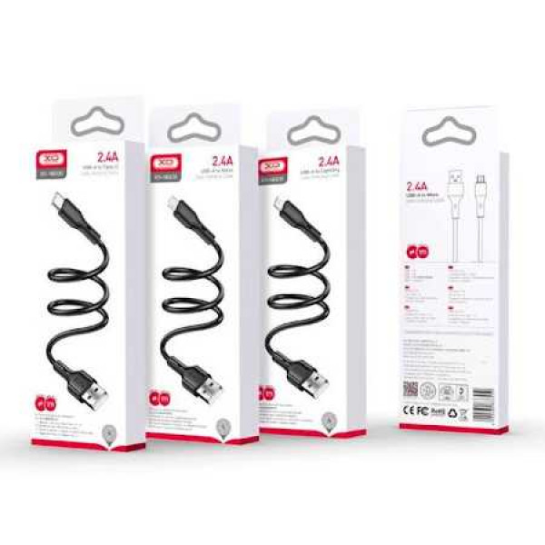 Фото - Кабель синхронизации данных XO USB cable Lightning 1m (NB230 L)