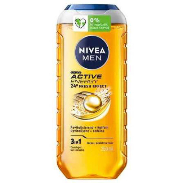 Фото - Гель для душа NIVEA Мужской  3в1 Активная енергия 250 мл