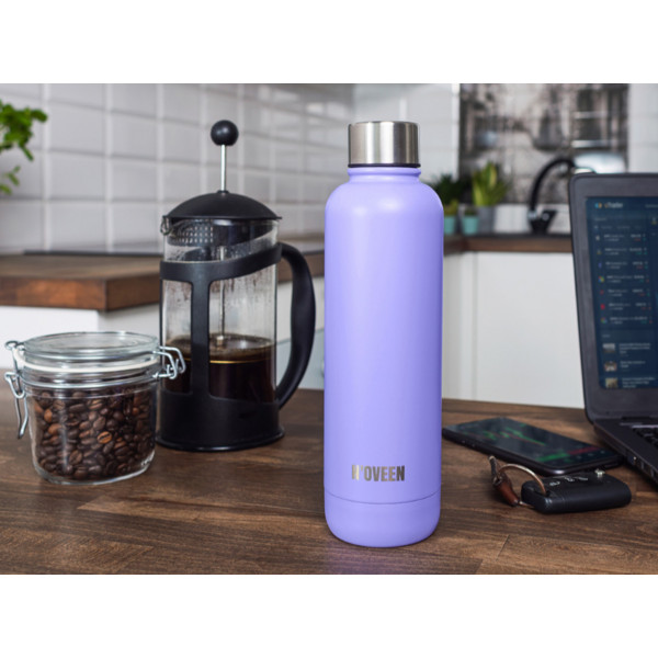 Фото - Термобутылка Noveen TB413 Light Purple 500 мл