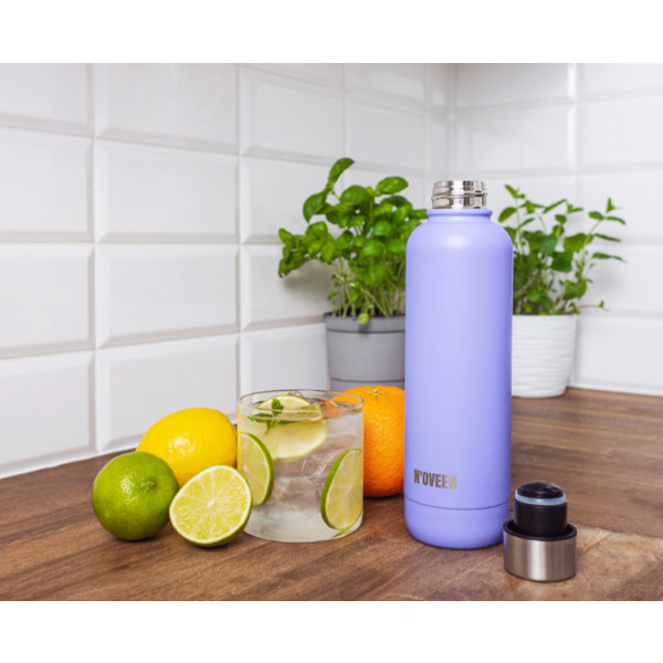 Фото - Термобутылка Noveen TB413 Light Purple 500 мл
