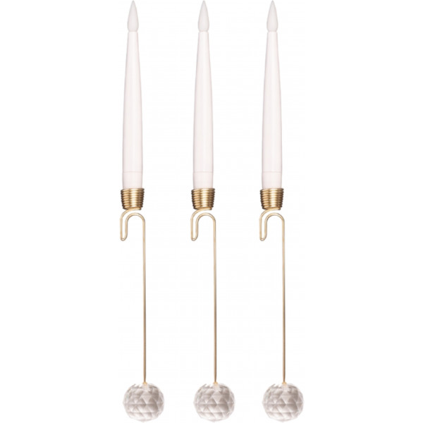 Фото - Свеча электрическая Novogod'ko Antigravity 32 см 3 шт. (974220)