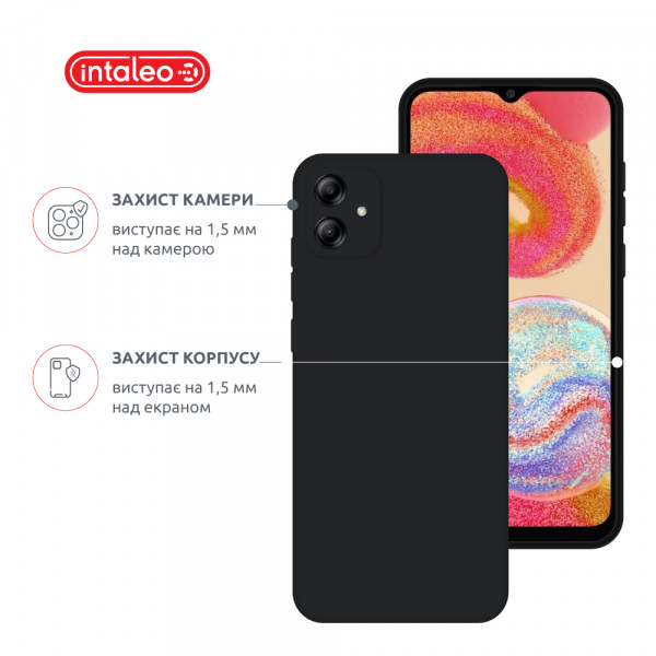 Фото - Чехол для смартфона Intaleo SoftShell for Samsung Galaxy A04e Black (1283126567124)