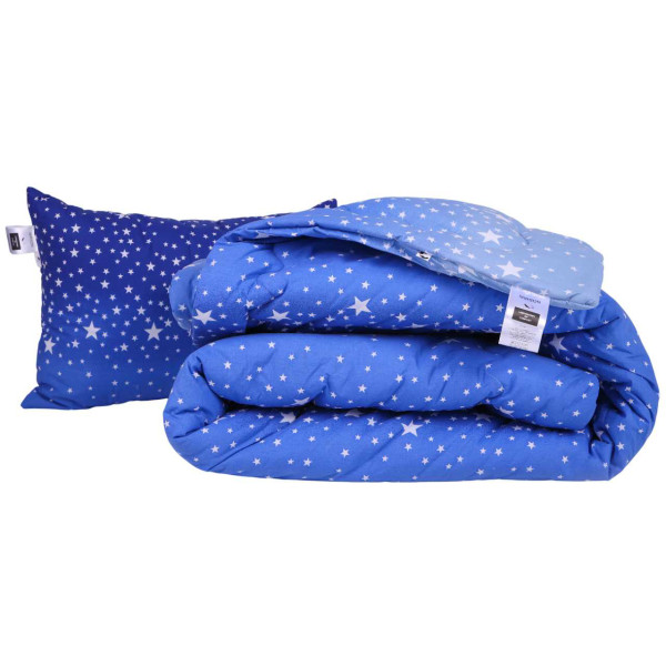 Фото - Одеяло детское демисезонное MirSon Шелковая №248 Сolor Fun Line 17-0432 Milky Way Silk 110х140 см +нав 2 шт. (2200010857498)