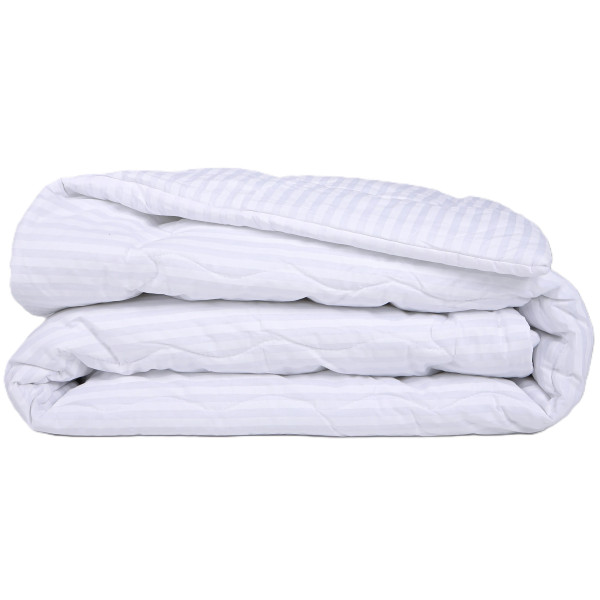 Фото - Одеяло детское демисезонное MirSon антиаллергенное №170 Сolor Fun Line 17-0605 Stripe White EcoSilk 110х140 + нав 2 шт. (2200010850734)