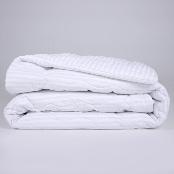 Фото - Одеяло детское демисезонное MirSon Шелковая №194 Сolor Fun Line 17-0605 Stripe White Silk 110х140 см +нав 2 шт. (2200010857474)