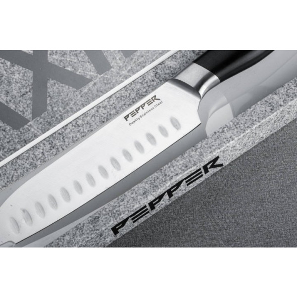 Фото - Нож сантоку Pepper Maximus 17.5 см (PR-4005-6)