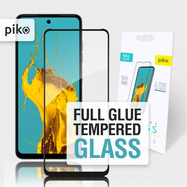 Фото - Защитное стекло для смартфона Piko Full Glue for Tecno Spark Go 2024 Black Paper pack (1283126589140)