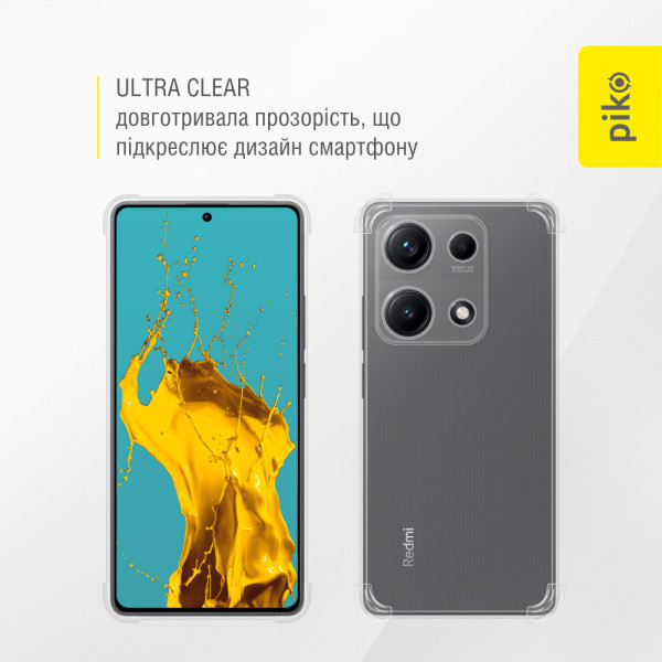 Фото - Чехол для смартфона Piko TPU Shockproof for Xiaomi Redmi Note 14S 4G светлый (1283126626425)