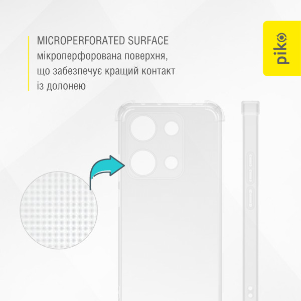 Фото - Чехол для смартфона Piko TPU Shockproof for Xiaomi Redmi Note 14S 4G светлый (1283126626425)