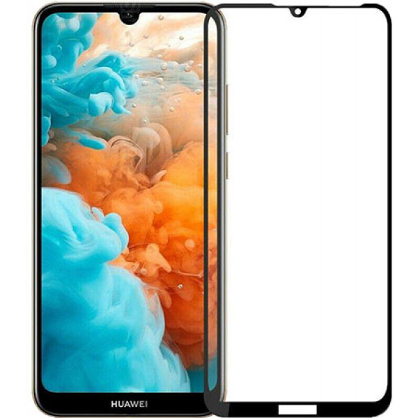 Фото - Защитное стекло для смартфона PowerPlant Full Screen for Huawei Y6p Black (GL609482)