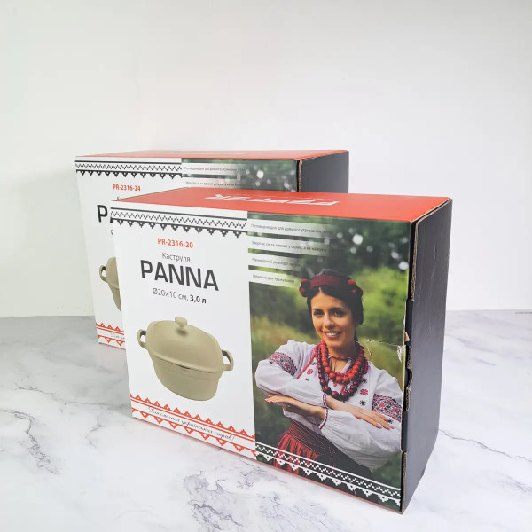 Фото - Кастрюля Pepper Panna 3 л (PR-2316-20()