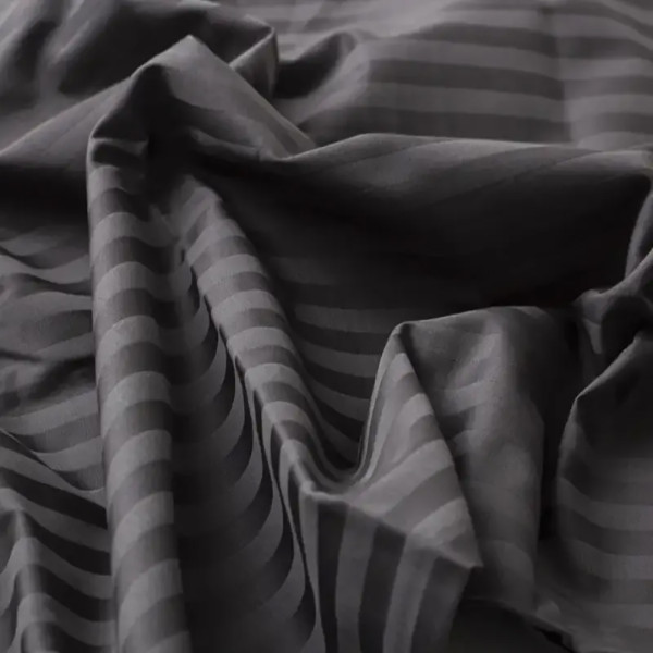 Фото - Комплект постельного белья ТЕП СТРАЙП САТИН PREMIUM Graphite (2-04800_34074)