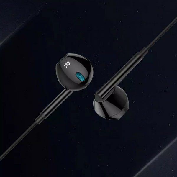 Фото - Наушники вкладыши проводные Proove Scape C3 Type-C Black (WESC00002001)