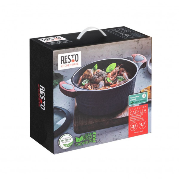 Фото - Кастрюля RESTO CAPELLA 9.7 л (93508)