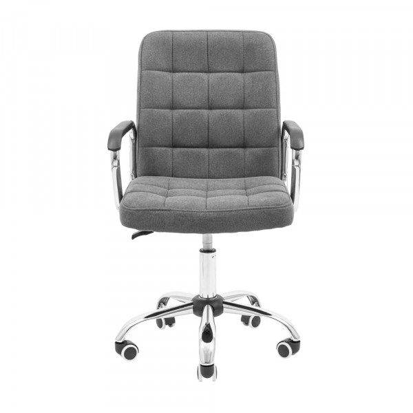 Фото - Кресло офисное Richman Брукс Хром Пиастра Темно-серый