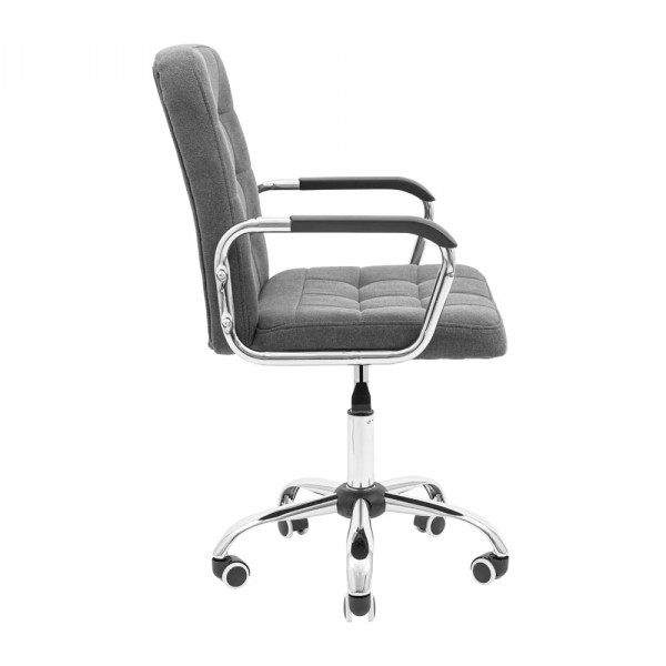 Фото - Кресло офисное Richman Брукс Хром Пиастра Темно-серый