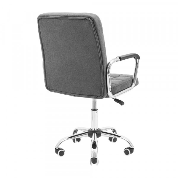 Фото - Кресло офисное Richman Брукс Хром Пиастра Темно-серый