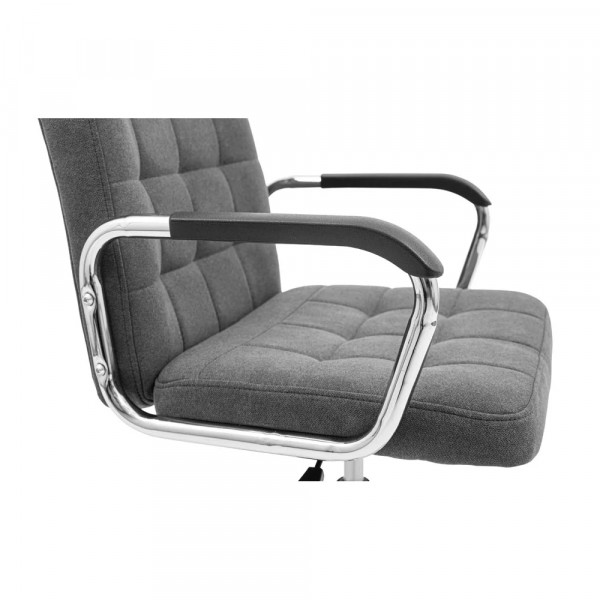 Фото - Кресло офисное Richman Брукс Хром Пиастра Темно-серый