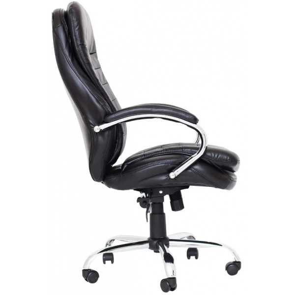 Фото - Кресло офисное Richman Валенсия В Хром M-2 (Anyfix) Черный