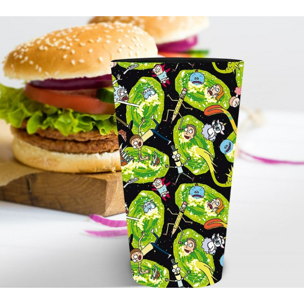 Фото - Стакан RICK AND MORTY Portals (ABYVER131)