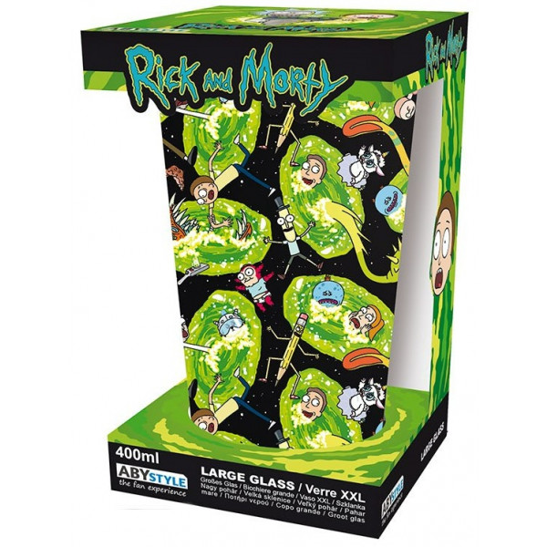 Фото - Стакан RICK AND MORTY Portals (ABYVER131)