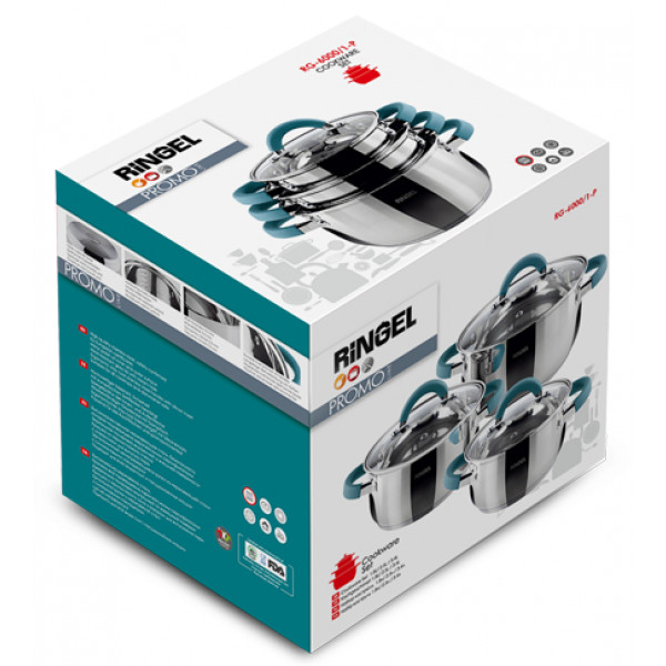 Фото - Набор посуды Ringel Promo 6 пр. (RG-6000/1-P)