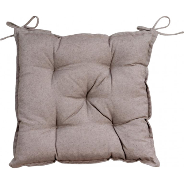 Фото - Подушка для стула Прованс RINO коричневая 40х40 см (038562)