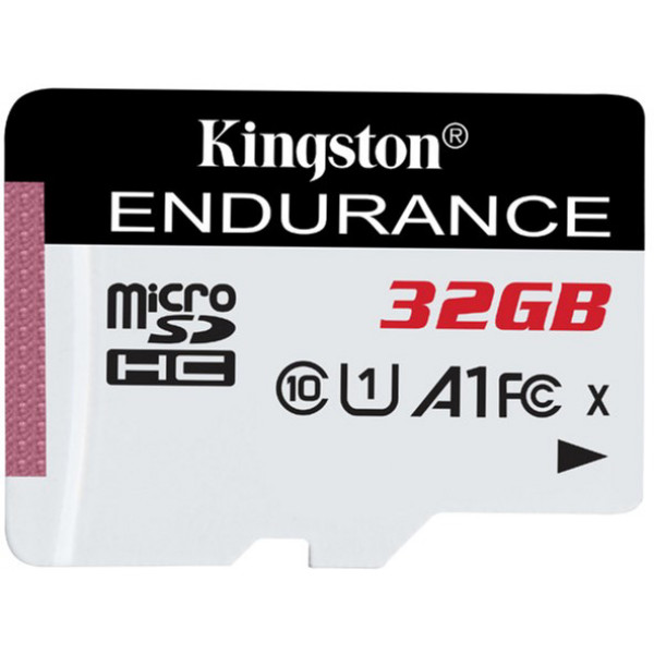 Фото - Карта памяти Kingston microSDHC 32GB C10 UHS-I High Endurance (SDCE/32GB)