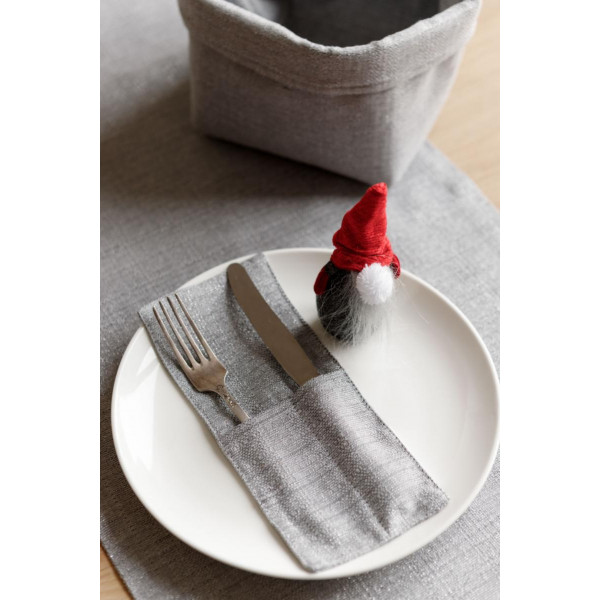 Фото - Хлебница Прованс Праздничная универсальная Жемчужина Silver 18х18х14 см (037902)