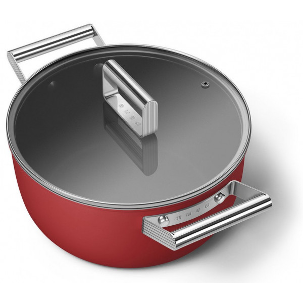 Фото - Кастрюля Smeg CKFC2411RDM