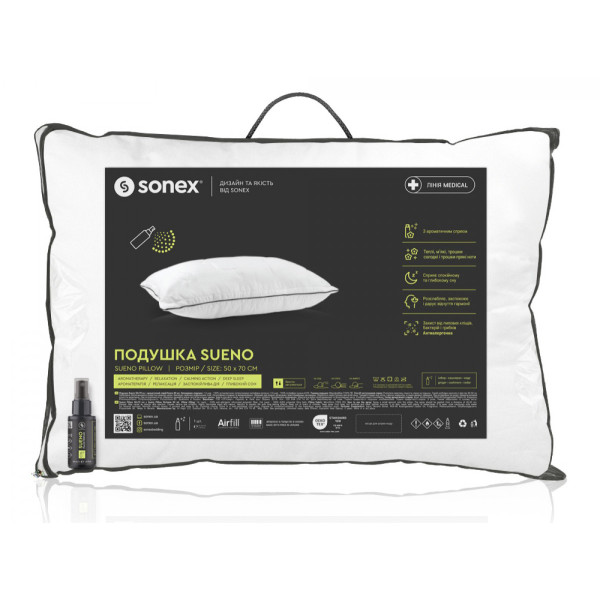 Фото - Подушка стандартная Sonex Sueno 50x70 см (SO102513)