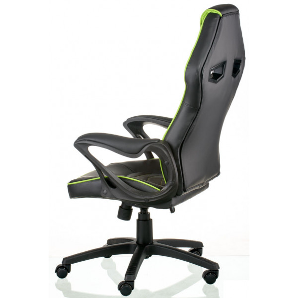 Фото - Кресло для геймеров Special4You Nitro black/green (E5562)