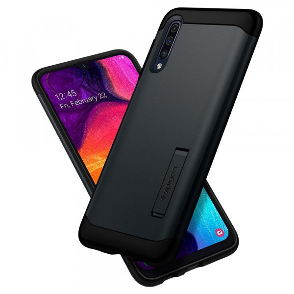 Фото - Чехол для смартфона Spigen for Samsung Galaxy A50 Case Slim Armor Black (611CS26203)