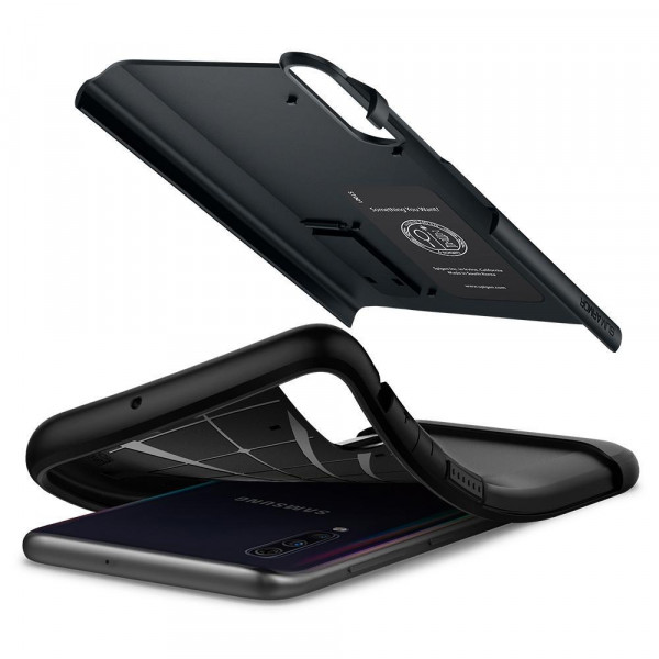 Фото - Чехол для смартфона Spigen for Samsung Galaxy A50 Case Slim Armor Black (611CS26203)