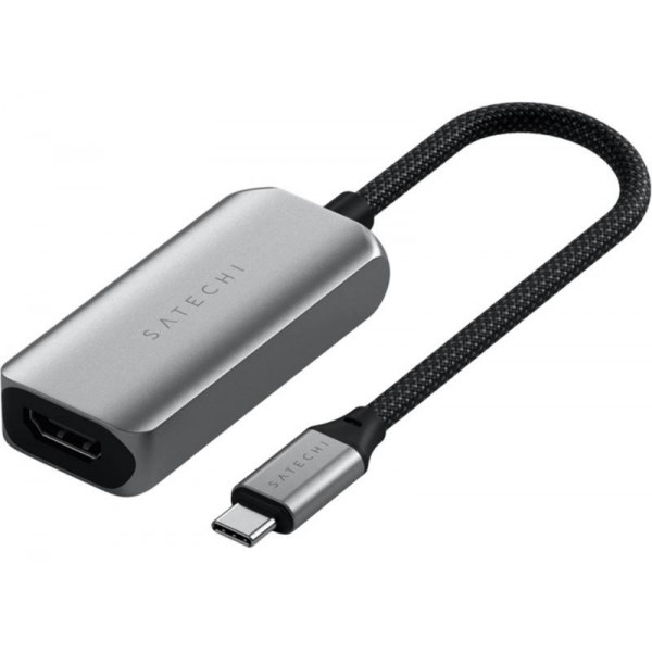 Фото - Переходник Satechi USB-C to HDMI 2.1 8K Adapter Space Gray (ST-AC8KHM)
