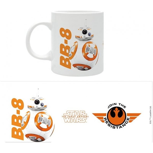Фото - Чашка STAR WARS BB8 Resistance 320 мл (ABYMUG225_2)