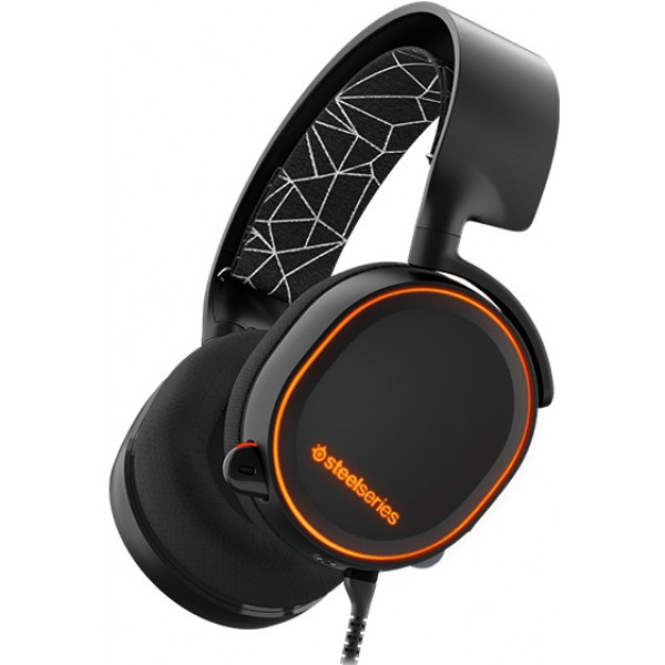 Фото - Гарнитура проводная SteelSeries Arctis 5 Black (61443)