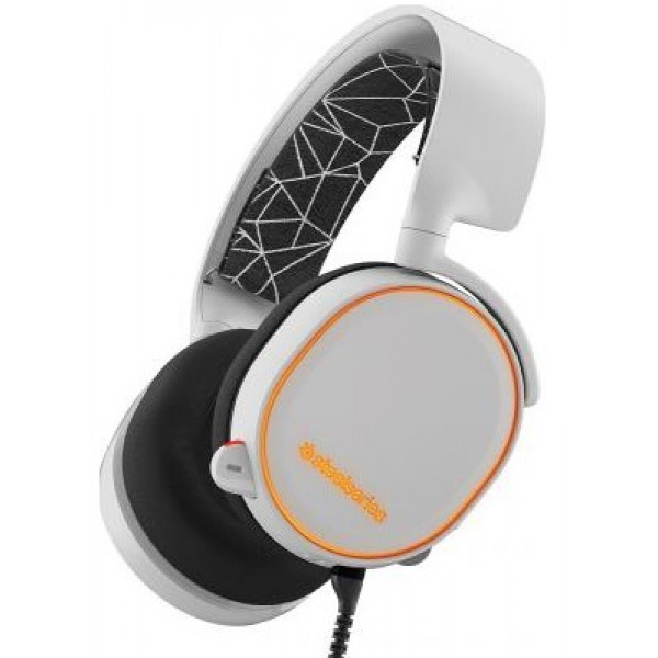 Фото - Гарнитура проводная SteelSeries Arctis 5 White (61444)