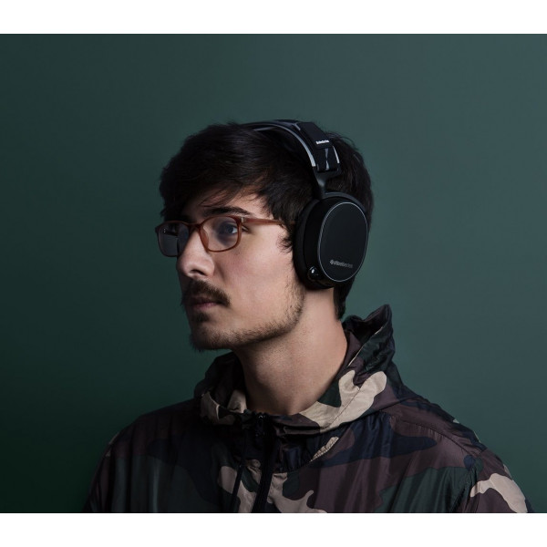 Фото - Гарнитура беспроводная SteelSeries Arctis 7 Black (61463)