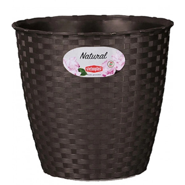 Фото - Вазон Stefanplast NATURAL 29х26,5 см 73482