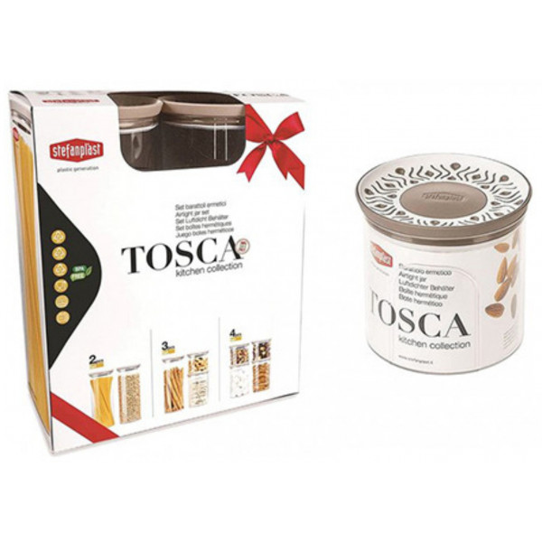 Фото - Набор емкостей для хранения Stefanplast TOSCA (55681)