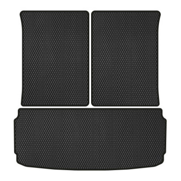 Фото - EVA коврик в багажник авто EVAtech для GL-Class (X166) 7 seats Mercedes-Benz 2012-2015 2 поколение SUV EU (MB3981BG3RBB)